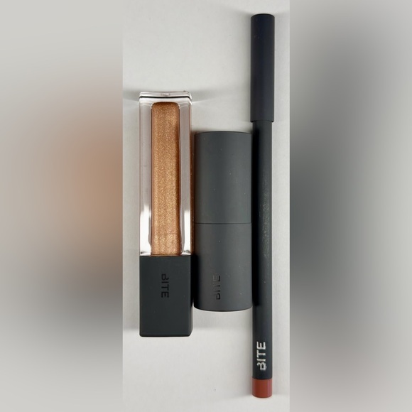Bite Beauty Champagne Discovery Lip Set New In Box Pencil Multistick Lip Gloss